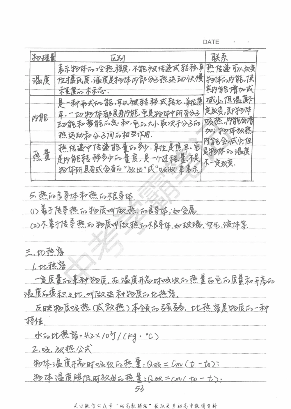 中考学霸笔记物理_小学初中学霸笔记类资料汇总6.33GB_中考学霸笔记411.75MB