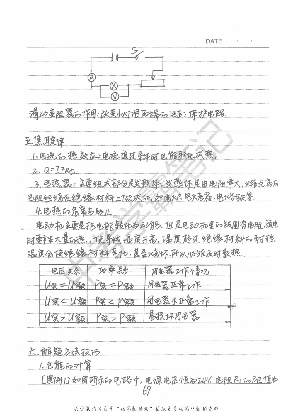 中考学霸笔记物理_小学初中学霸笔记类资料汇总6.33GB_中考学霸笔记411.75MB