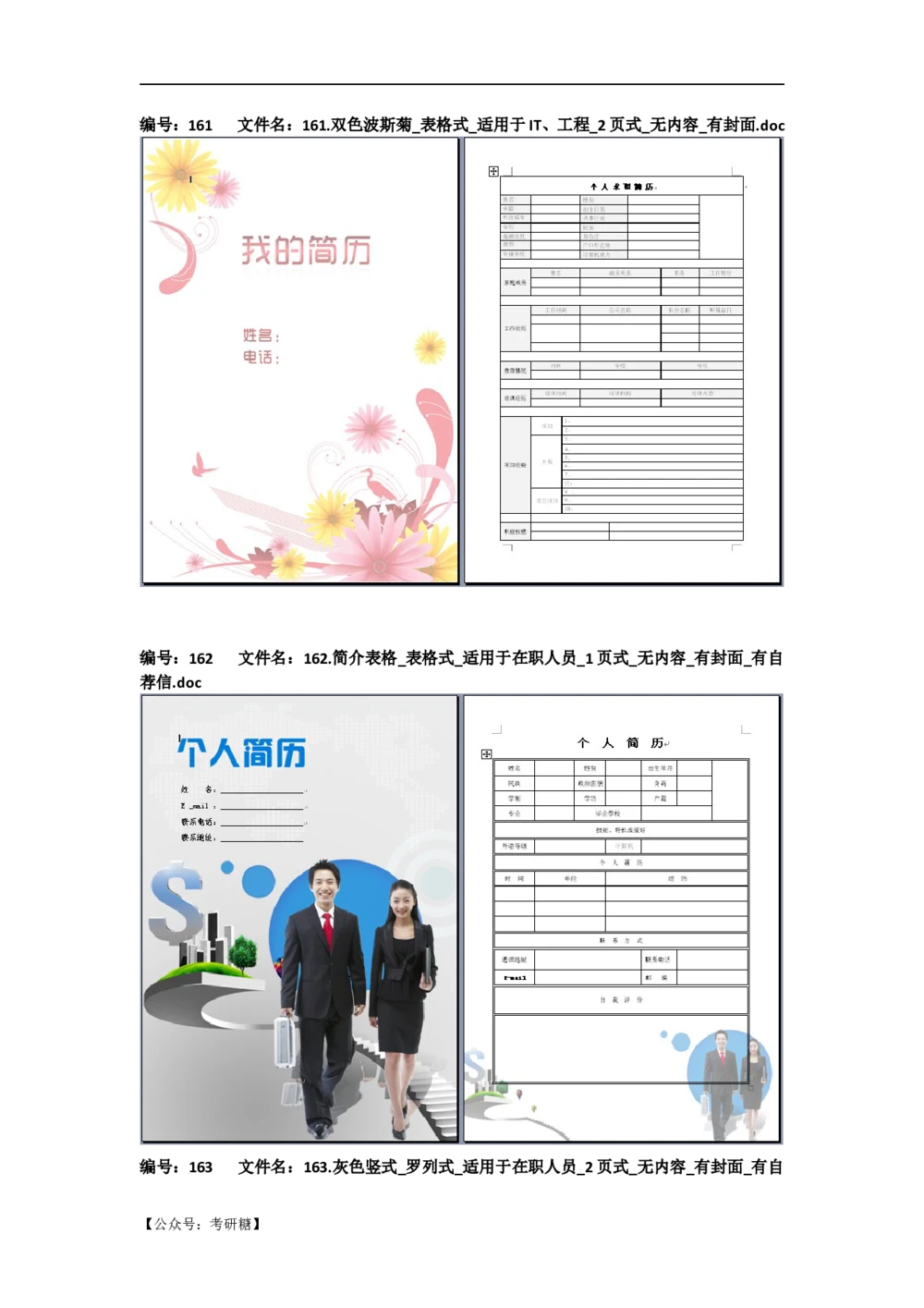 01先看-简历目录_26考研复试_10考研复试资料25_考研经典面试系列（复试技巧调剂指导口语指导自我介绍导师模板）_01.复试联系导师及简历模板