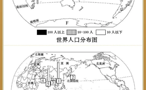 必背地理120张地图模版巧记各类分布_中小学精品资料(高清可打印)_初中大全集高清资料整理版