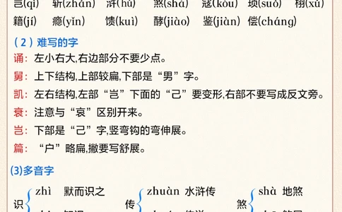 五年级上册第八单元考点总结-干货十足_2025抖音最火小学全科全年级资料大全集超完整版_小学语文VIP资源禁止外传