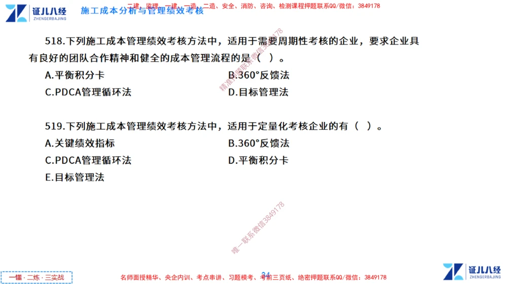 (13)--一建管理点题映射7-无答案版-讲义_2026年一级建造师_2026年一建管理_2025年一建管理SVIP_03-习题精析✿实战特训✿模考通关_54-管理《点题映射班》杨建国ZBJ