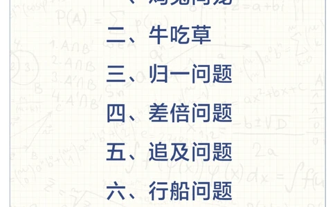小学生必看-常考应用题汇总！_2025抖音最火小学全科全年级资料大全集超完整版_小学数学VIP资源禁止外传