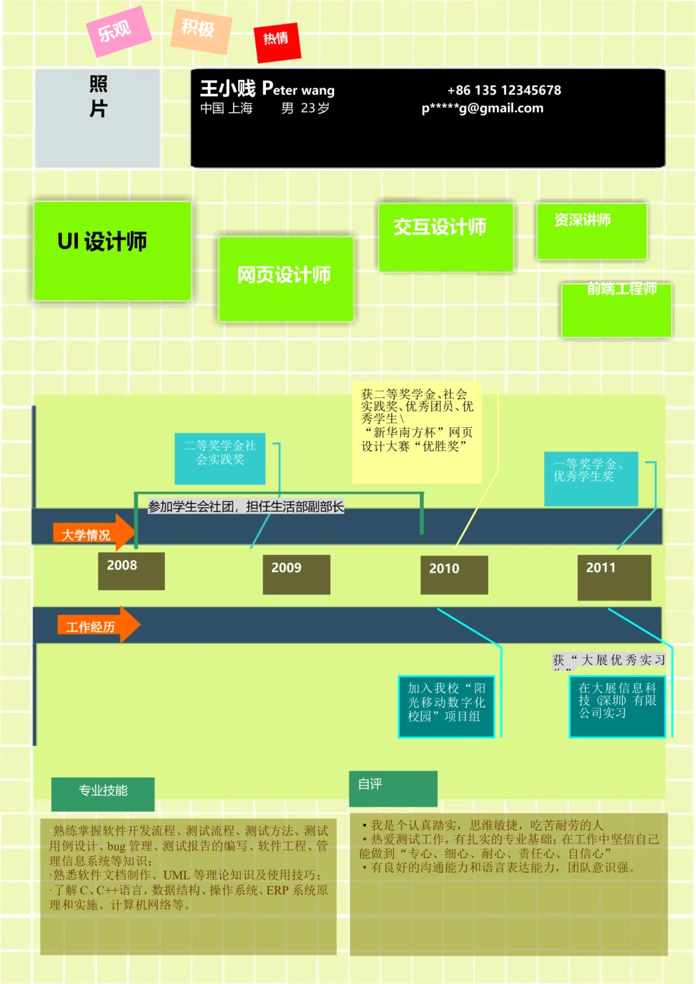 166.特色时间轴_罗列式_IT行业适用_1页式_无内容_无封面_26考研复试_10考研复试资料25_考研经典面试系列（复试技巧调剂指导口语指导自我介绍导师模板）_简历模板大全