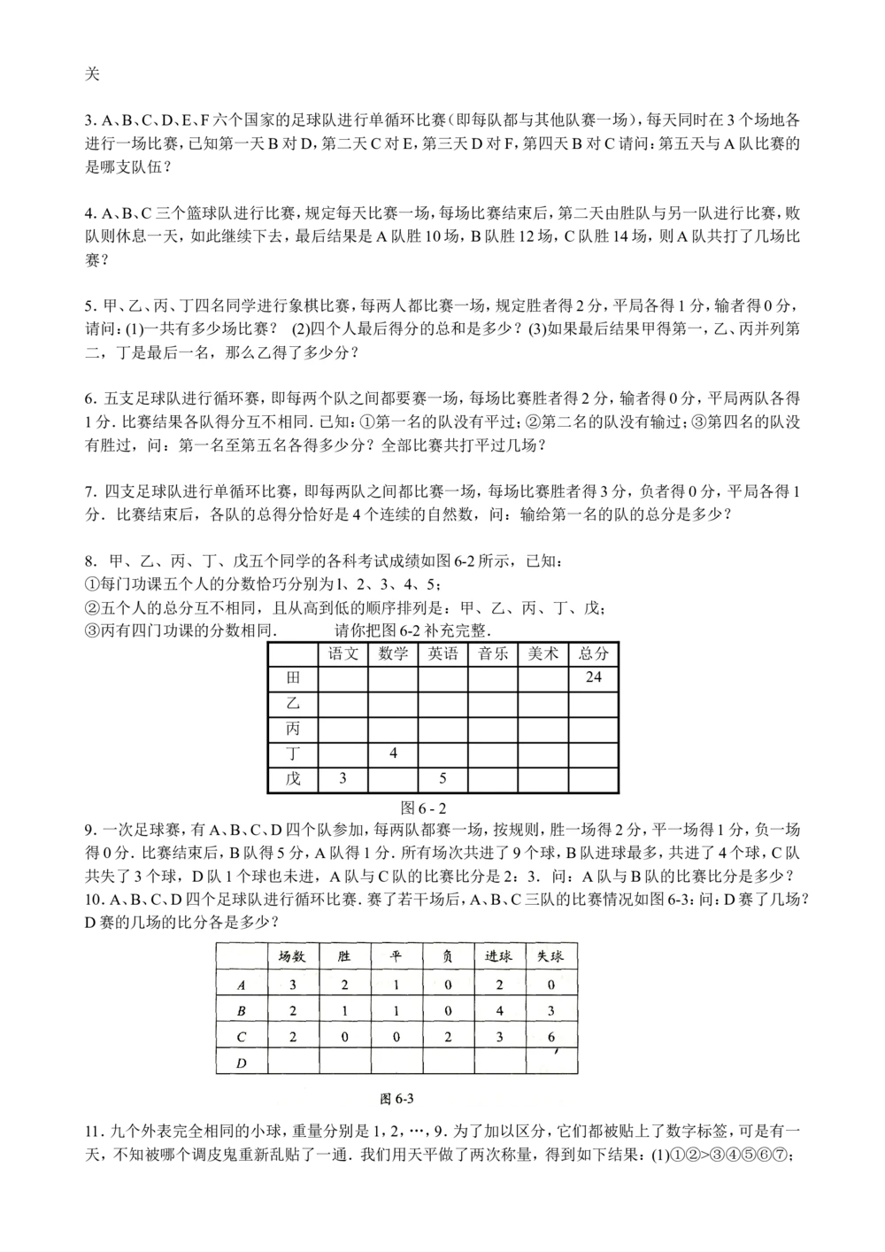 数学思维训练导引（六年级）_小学奥数举一反三1-6年级相关课程_奥数3-6年级思维训练导引+竞赛讲学练考_小学奥数思维训练导引大全3-6年级（Word可打印）