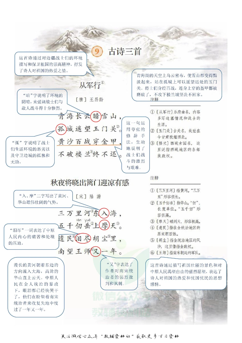 五年级下册语文部编版课堂笔记（飞翔版）_小学初中学霸笔记类资料汇总6.33GB_小学同步课堂笔记2.76GB_1~6年级全册语文部编版课堂笔记