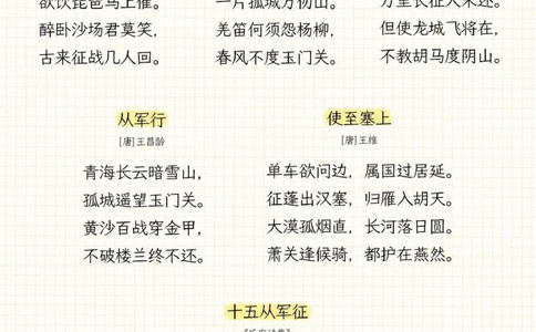 小升初古诗文常考重点篇目_2025抖音最火小学全科全年级资料大全集超完整版_小学语文VIP资源禁止外传