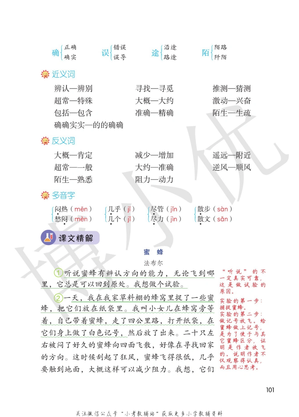 三年级下册语文部编版课堂笔记（博小优）_小学初中学霸笔记类资料汇总6.33GB_小学同步课堂笔记2.76GB_1~6年级全册语文部编版课堂笔记