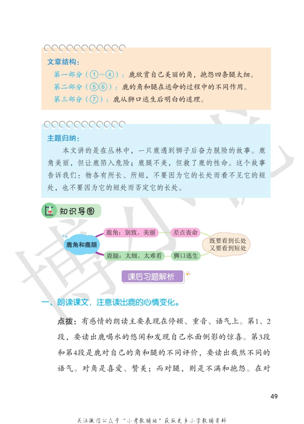 三年级下册语文部编版课堂笔记（博小优）_小学初中学霸笔记类资料汇总6.33GB_小学同步课堂笔记2.76GB_1~6年级全册语文部编版课堂笔记