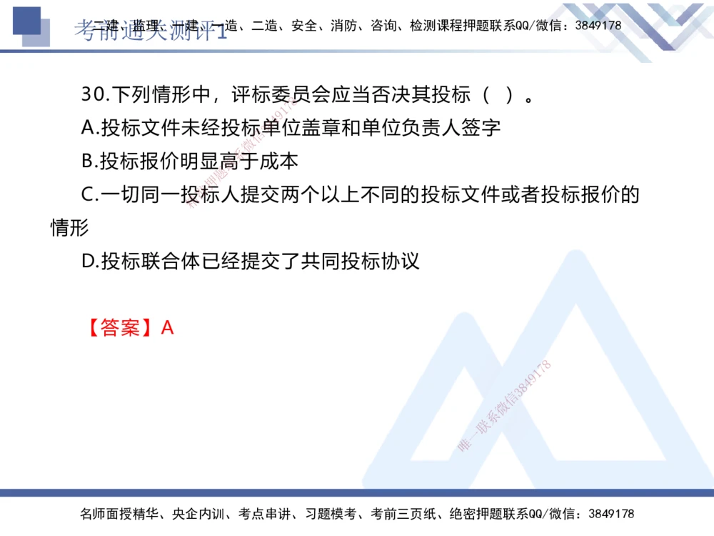 01.2025张峰-考前通关测评-法规1_2026年一建法规_2025年一建法规SVIP_04-冲刺串讲✿考点强化✿小灶集训_36-法规《考前通关测评》张峰HX_讲义