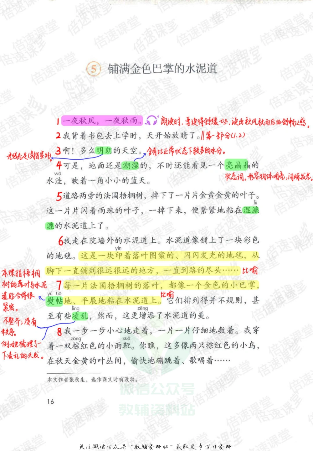 三年级上册语文部编版课堂笔记（倍速版）_小学初中学霸笔记类资料汇总6.33GB_小学同步课堂笔记2.76GB_1~6年级全册语文部编版课堂笔记