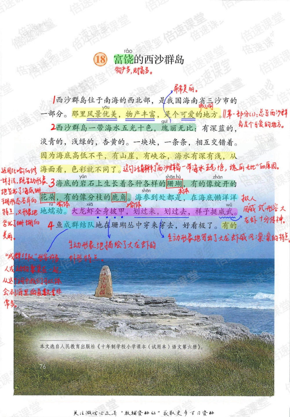 三年级上册语文部编版课堂笔记（倍速版）_小学初中学霸笔记类资料汇总6.33GB_小学同步课堂笔记2.76GB_1~6年级全册语文部编版课堂笔记