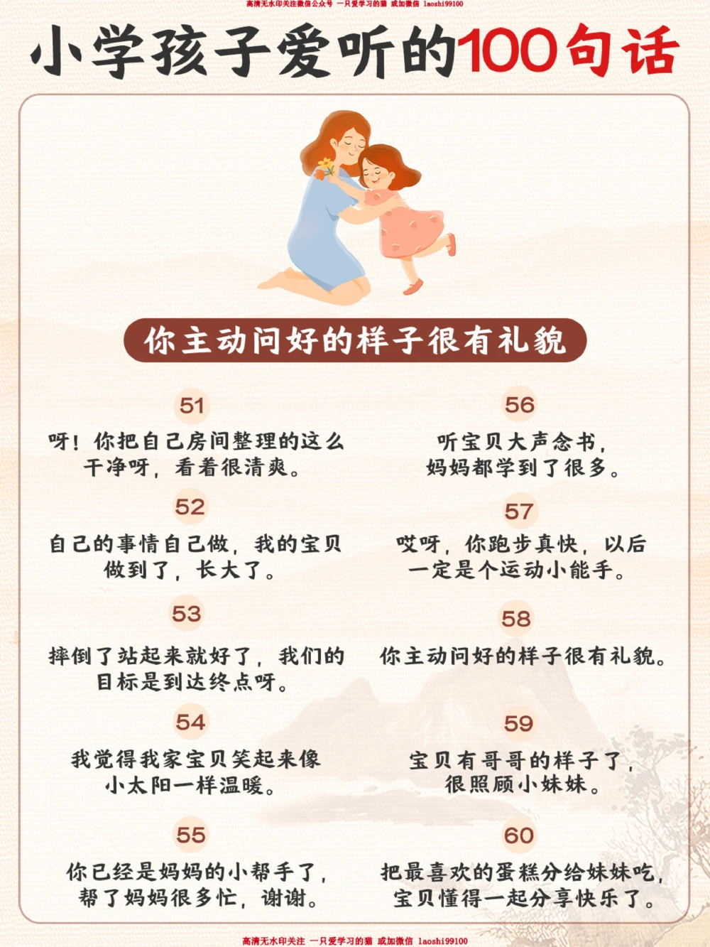 夸出孩子内驱力-小学孩子最爱听的100句话_2025抖音最火小学全科全年级资料大全集超完整版_家庭教育VIP资源禁止外传