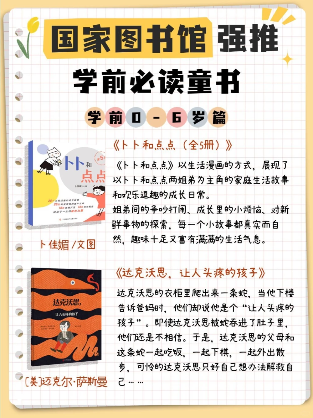 国家图书馆重磅推荐童书书单（0-6）_中小学精品资料(高清可打印)_百科知识大全集312份高清资料整理版