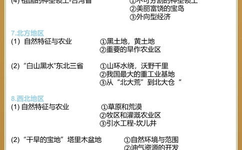 会考地理保姆式复习大纲，初二、初三进！_中小学精品资料(高清可打印)_初中大全集高清资料整理版