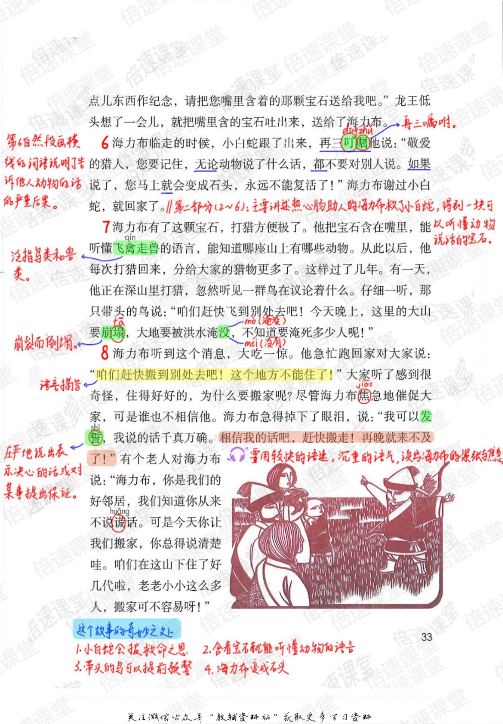 五年级上册语文部编版课堂笔记（倍速版）_小学初中学霸笔记类资料汇总6.33GB_小学同步课堂笔记2.76GB_1~6年级全册语文部编版课堂笔记