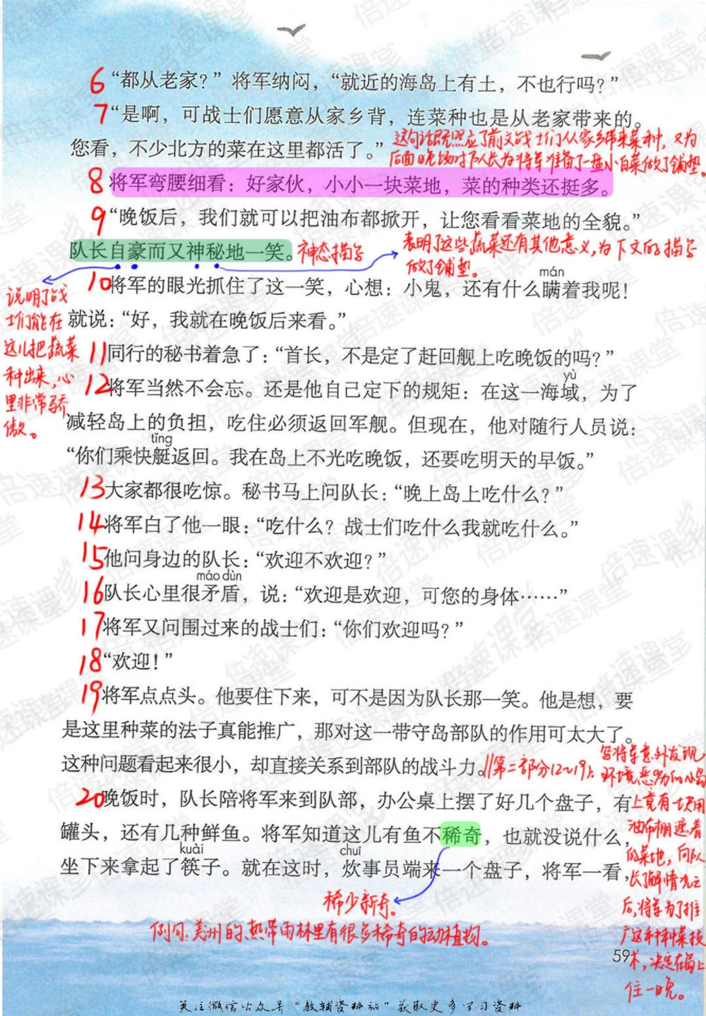 五年级上册语文部编版课堂笔记（倍速版）_小学初中学霸笔记类资料汇总6.33GB_小学同步课堂笔记2.76GB_1~6年级全册语文部编版课堂笔记