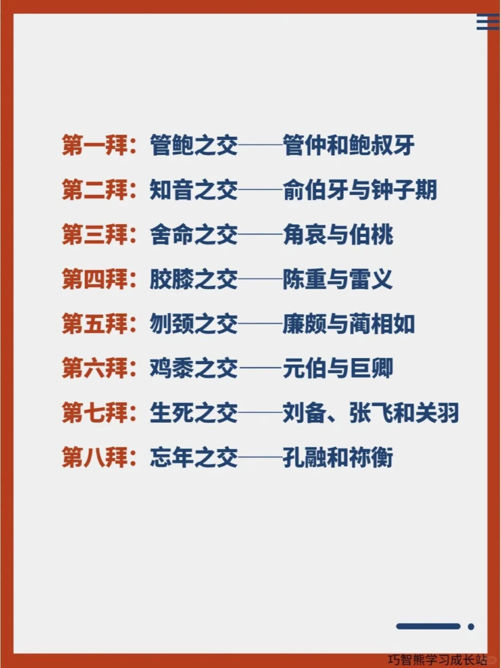 传统文化丨&ldquo;八拜之交&rdquo;是指哪八拜_中小学精品资料(高清可打印)_古文化大全集628份高清资料整理版