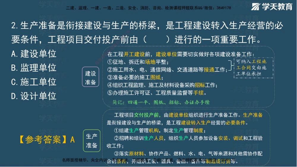 01.2025一建A计划考前实战管理讲义_2026年一级建造师_2026年一建管理_2025年一建管理SVIP_04-冲刺串讲✿考点强化✿小灶集训_44-管理《A计划实战班》梁宏飞XT_--配套讲义--