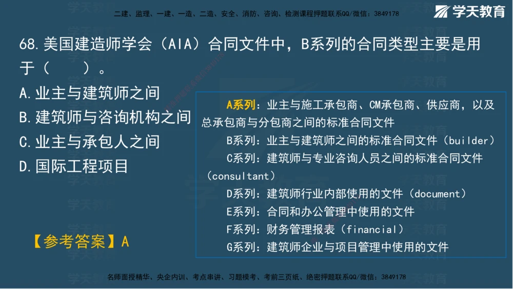 01.2025一建A计划考前实战管理讲义_2026年一级建造师_2026年一建管理_2025年一建管理SVIP_04-冲刺串讲✿考点强化✿小灶集训_44-管理《A计划实战班》梁宏飞XT_--配套讲义--