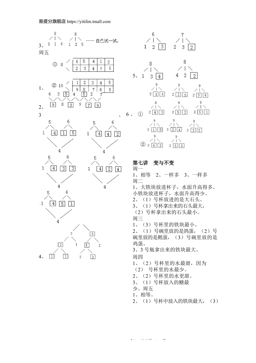 举一反三1年级课件配套wrod讲义答案_小学奥数举一反三1-6年级相关课程_1一年级奥数《举一反三》配套讲义课件