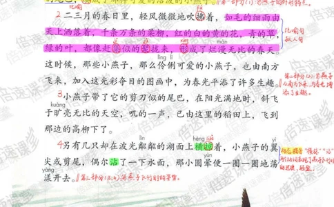 三年级下册语文部编版课堂笔记（倍速版）_小学初中学霸笔记类资料汇总6.33GB_小学同步课堂笔记2.76GB_1~6年级全册语文部编版课堂笔记