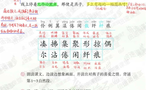 三年级下册语文部编版课堂笔记（倍速版）_小学初中学霸笔记类资料汇总6.33GB_小学同步课堂笔记2.76GB_1~6年级全册语文部编版课堂笔记