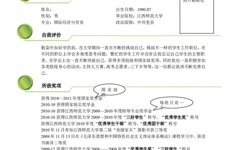 042.清新活力_罗列式_适用于应届生_2页式_无内容_无封面_26考研复试_10考研复试资料25_考研经典面试系列（复试技巧调剂指导口语指导自我介绍导师模板）_简历模板大全