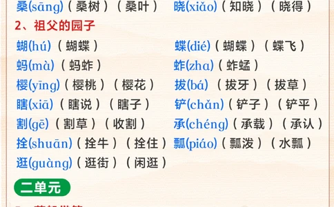 五年级语文下册生字组词-让孩子认真抄一遍_2025抖音最火小学全科全年级资料大全集超完整版_小学语文VIP资源禁止外传