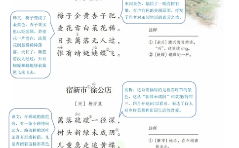 四年级下册语文部编版课堂笔记（飞翔版）_小学初中学霸笔记类资料汇总6.33GB_小学同步课堂笔记2.76GB_1~6年级全册语文部编版课堂笔记