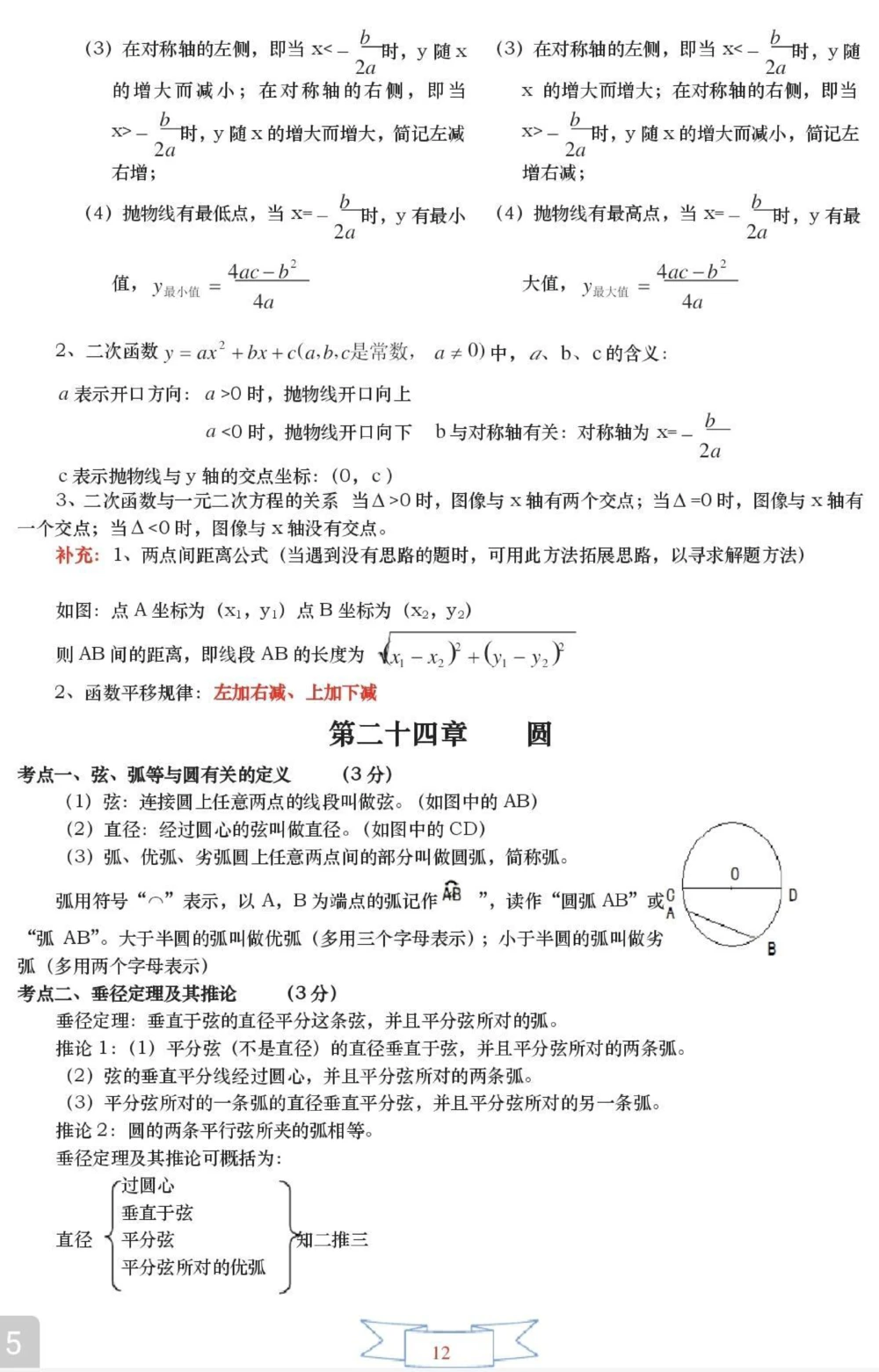 初一到初三数学要考的都在这里了，都是重点，刷到这个就代表你的数学成绩要好起来了#数学#初中数学#知识点总结#图文伙伴计划#抖音图文来了_中小学精品资料(高清可打印)