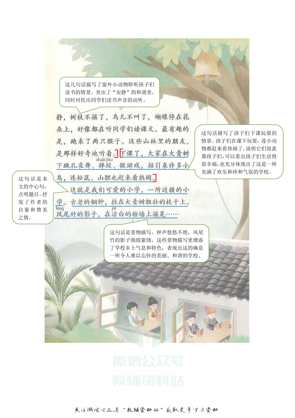三年级上册语文部编版课堂笔记（飞翔版）_小学初中学霸笔记类资料汇总6.33GB_小学同步课堂笔记2.76GB_1~6年级全册语文部编版课堂笔记
