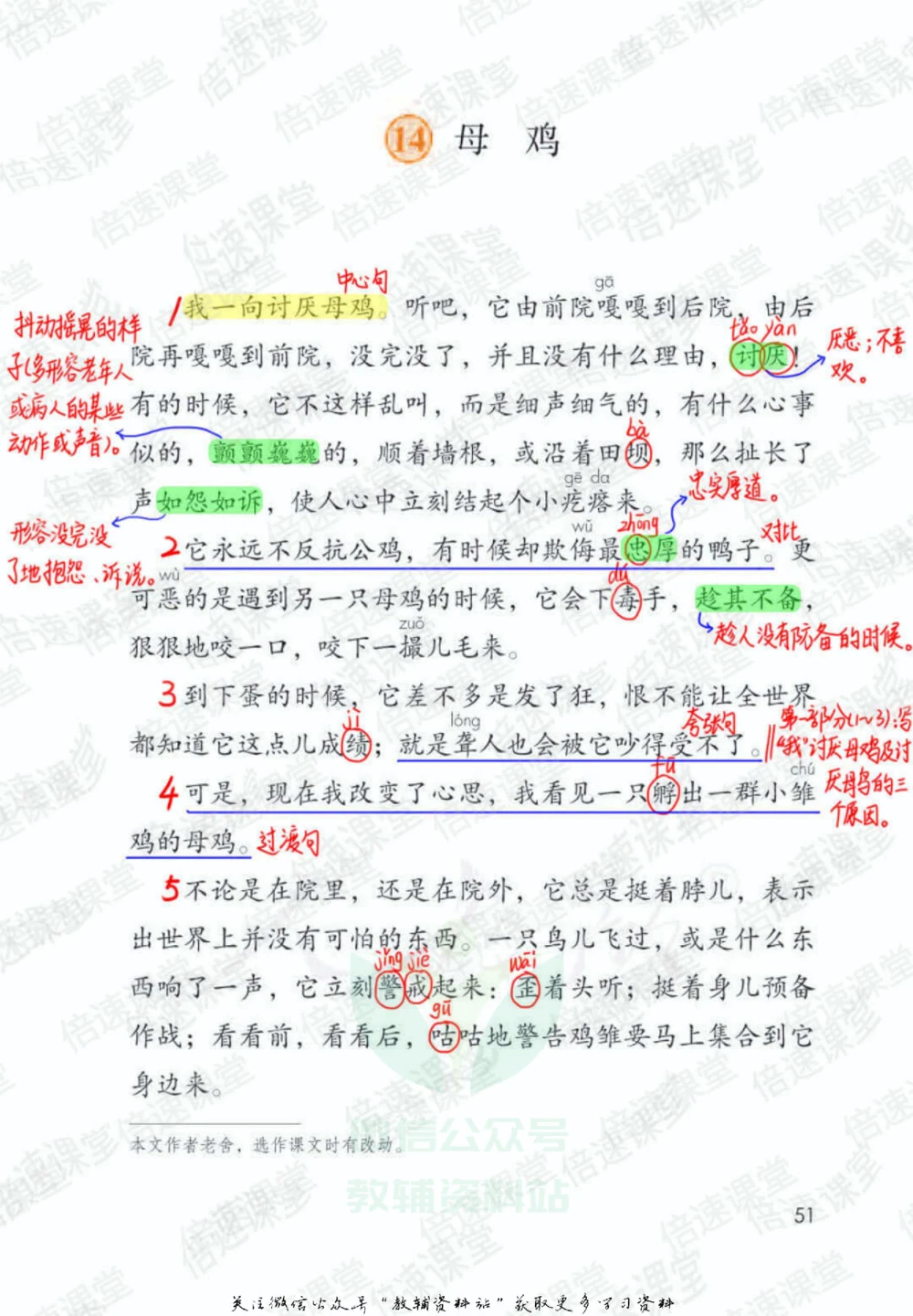 四年级下册语文部编版课堂笔记（倍速版）_小学初中学霸笔记类资料汇总6.33GB_小学同步课堂笔记2.76GB_1~6年级全册语文部编版课堂笔记