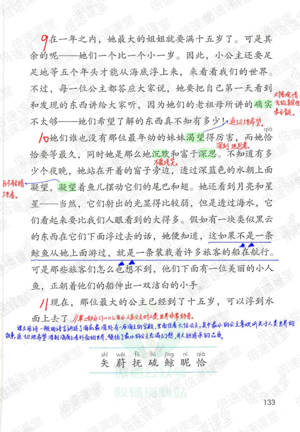 四年级下册语文部编版课堂笔记（倍速版）_小学初中学霸笔记类资料汇总6.33GB_小学同步课堂笔记2.76GB_1~6年级全册语文部编版课堂笔记