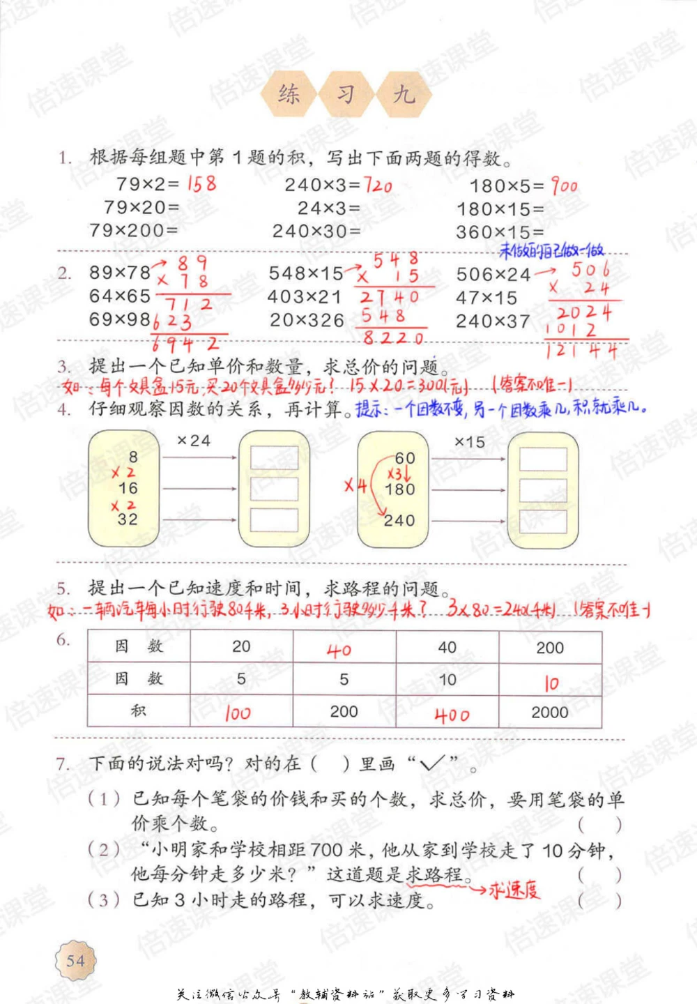 四年级上册数学人教版课堂笔记_小学初中学霸笔记类资料汇总6.33GB_小学同步课堂笔记2.76GB_1~6年级上册数学人教版课堂笔记