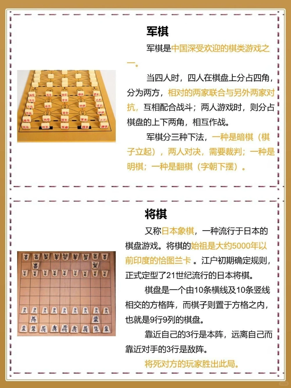 原来棋有这么多玩法｜世界上常见的九种棋类_中小学精品资料(高清可打印)_百科知识大全集312份高清资料整理版