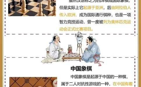 原来棋有这么多玩法｜世界上常见的九种棋类_中小学精品资料(高清可打印)_百科知识大全集312份高清资料整理版