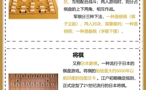 原来棋有这么多玩法｜世界上常见的九种棋类_中小学精品资料(高清可打印)_百科知识大全集312份高清资料整理版