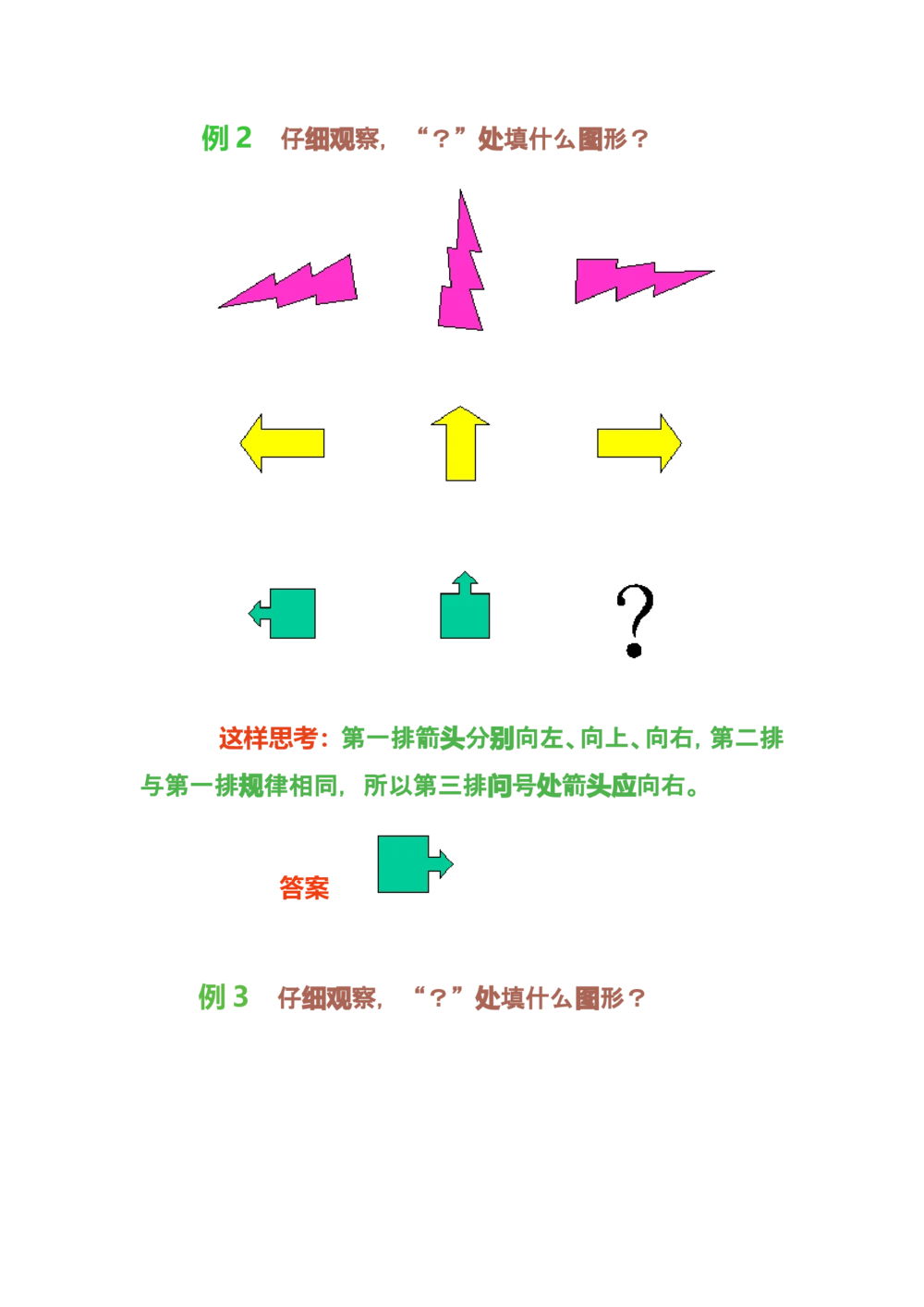 按规律填图_小学奥数举一反三1-6年级相关课程_奥数分专题题型与解题思路_小学奥数知识讲解_按规律法