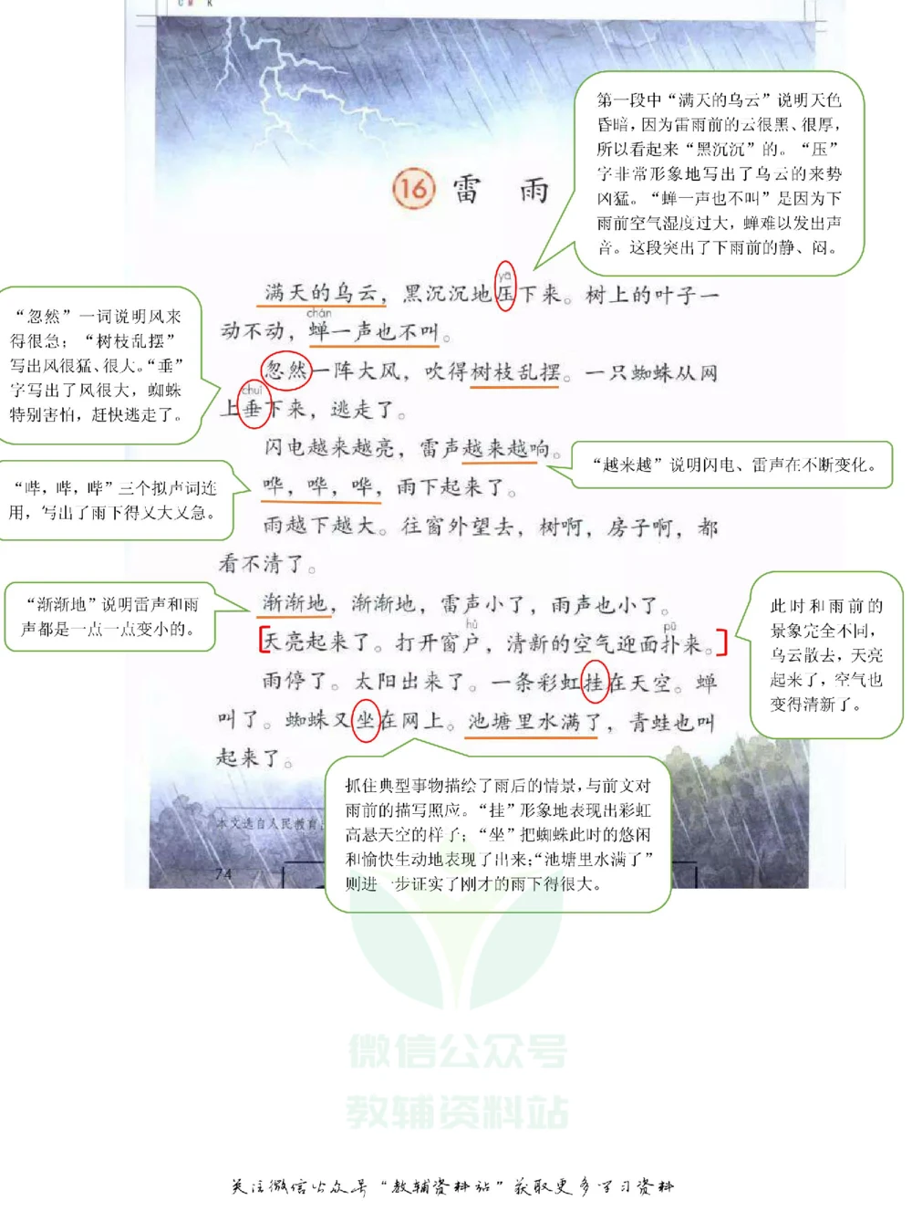 二年级下册语文部编版课堂笔记（飞翔版）_小学初中学霸笔记类资料汇总6.33GB_小学同步课堂笔记2.76GB_1~6年级全册语文部编版课堂笔记