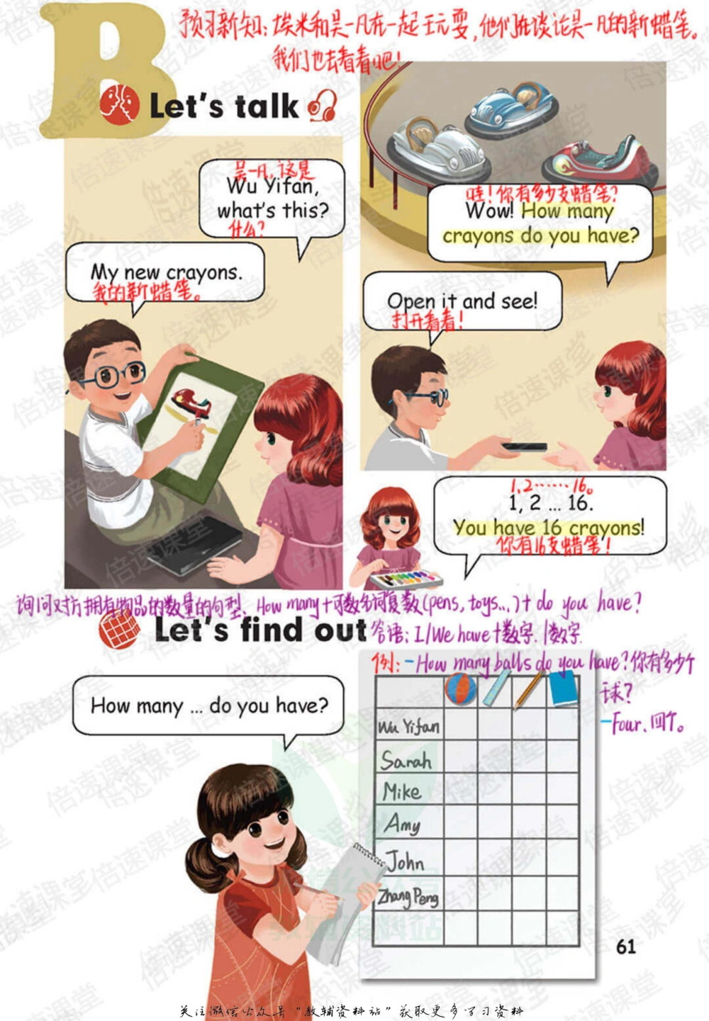 三年级下册英语人教PEP版课堂笔记_小学初中学霸笔记类资料汇总6.33GB_小学同步课堂笔记2.76GB_3~6年级全册英语人教PEP版课堂笔记