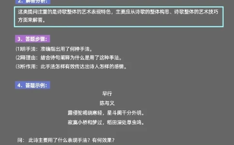 分享给那些语文不好的同学一份语文诗歌鉴赏答题模板，真的太绝了#语文#图文伙伴计划#答题技巧#知识点总结#抖音图文来了_中小学精品资料(高清可打印)_初中大全集高清资料整理版