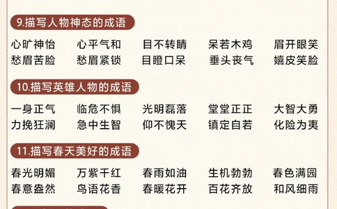 小升初-小学1-6年级常考词语分类汇总_2025抖音最火小学全科全年级资料大全集超完整版_小学语文VIP资源禁止外传