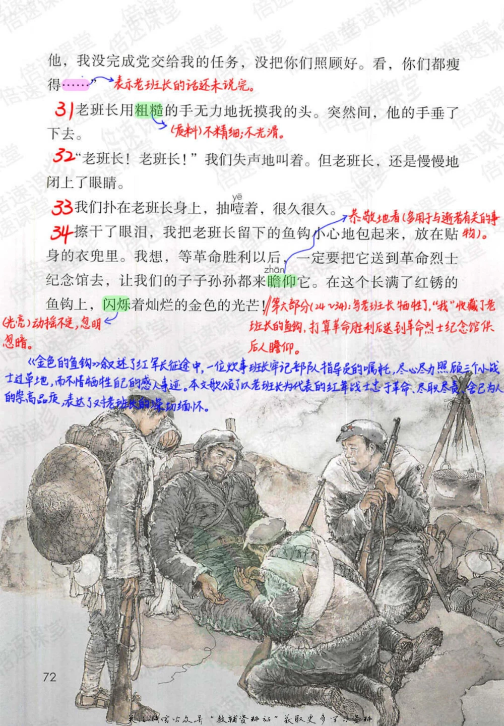 六年级下册语文部编版课堂笔记（倍速版）_小学初中学霸笔记类资料汇总6.33GB_小学同步课堂笔记2.76GB_1~6年级全册语文部编版课堂笔记