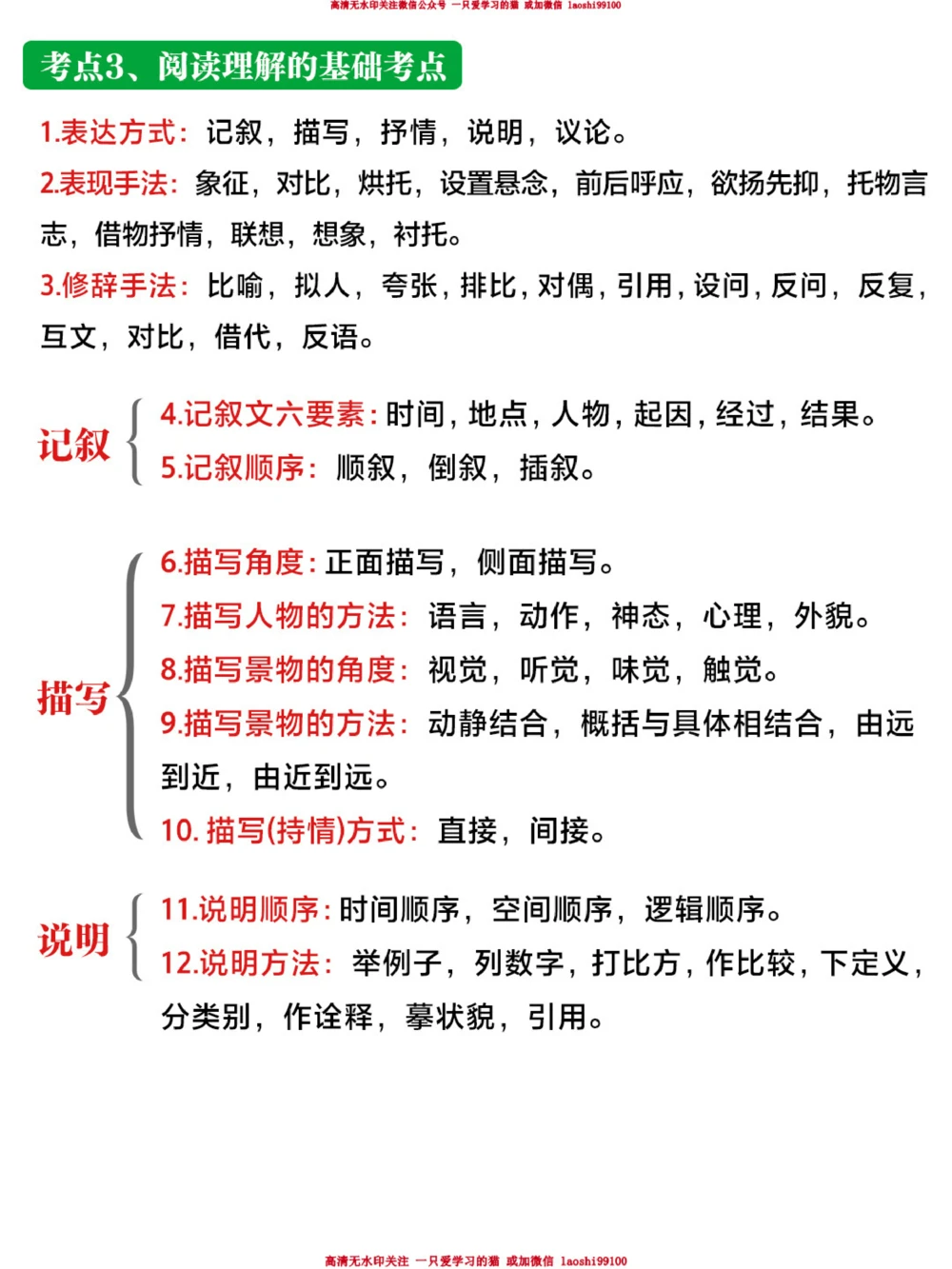 小学语文基础知识梳理-给家里小朋友保存好_2025抖音最火小学全科全年级资料大全集超完整版_小学语文VIP资源禁止外传
