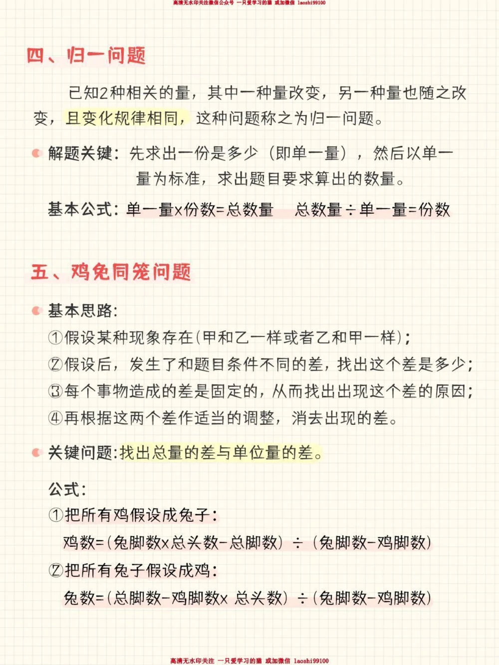 小学数学-搞定这类题-数学冲满分_2025抖音最火小学全科全年级资料大全集超完整版_小学数学VIP资源禁止外传