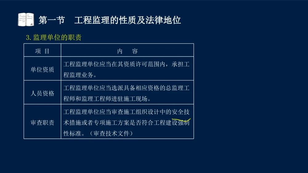 01-2025年课程讲义-监理法规-课程精讲-第1章第1节_2026年一建法规_2025年一建法规SVIP_02-基础精讲✿高端面授✿深度强化_21-法规《教材精讲班》王竹梅SMR_讲义
