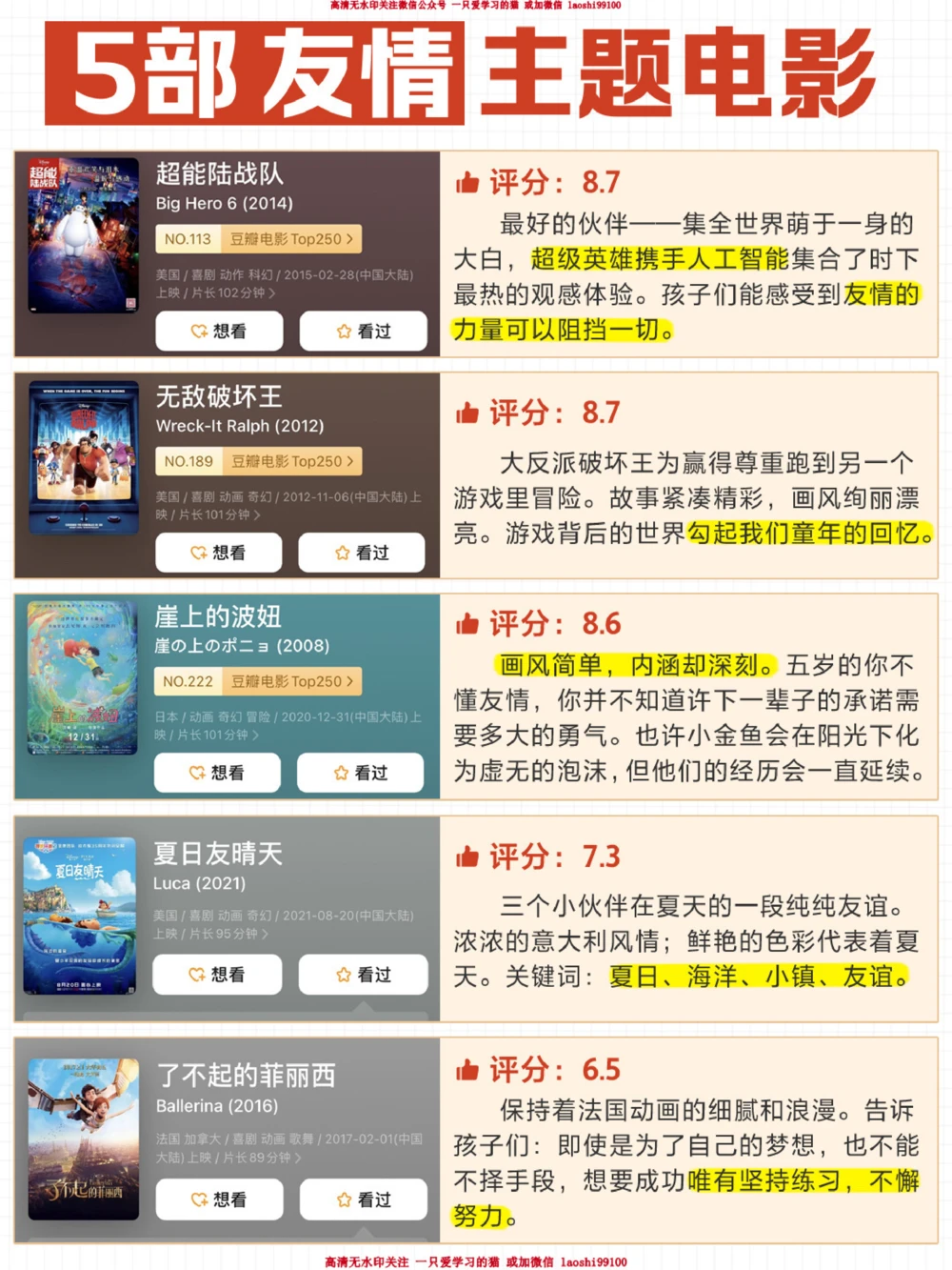 强力推荐-40部孩子必看高分电影一生受益_2025抖音最火小学全科全年级资料大全集超完整版_小学常识VIP资源禁止外传