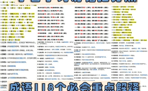 中考倒计时语文复习清单考前过一遍_中小学精品资料(高清可打印)_初中大全集高清资料整理版