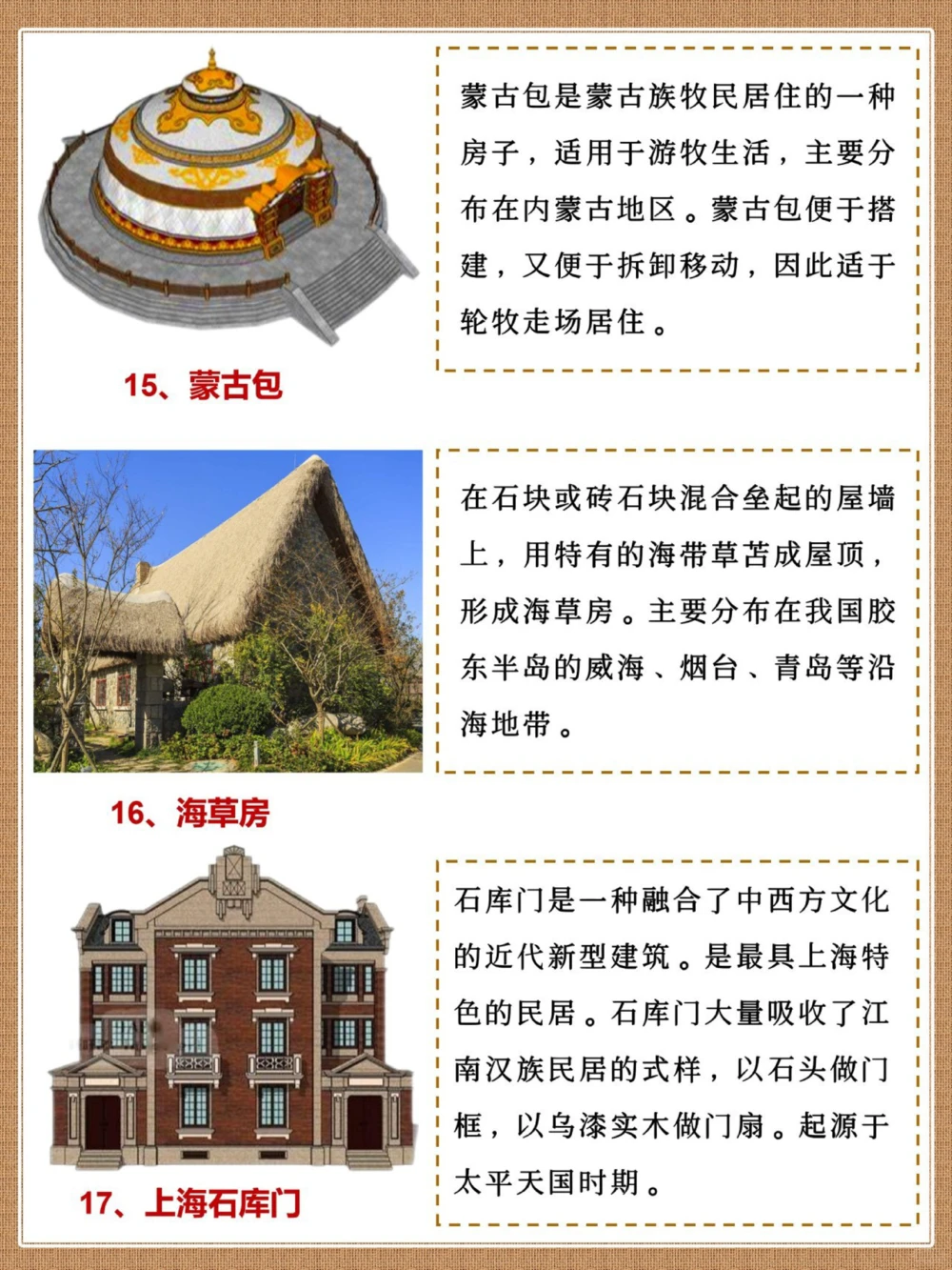 传统文化｜我国17种特色民居百看不厌_中小学精品资料(高清可打印)_古文化大全集628份高清资料整理版